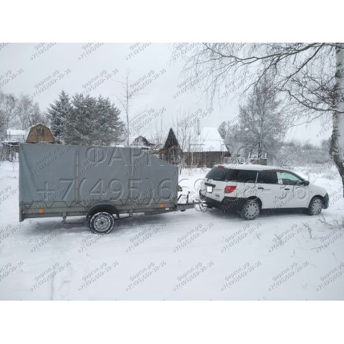 H.N22.A HALTY Фаркоп на Nissan AD Y12 2WD/4WD 2006-, Nissan NV150 2006-2021, Nissan Wingroad 2005-2018, Mazda Familia Van Y12 2007-2018, Mitsubishi Lancer Cargo 2008-2019 без подрезки бампера. Тип шара: A. Нагрузки: 750/75 кг, масса фаркопа 15,6 кг