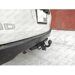 H.N22.A HALTY Фаркоп на Nissan AD Y12 2WD/4WD 2006-, Nissan NV150 2006-2021, Nissan Wingroad 2005-2018, Mazda Familia Van Y12 2007-2018, Mitsubishi Lancer Cargo 2008-2019 без подрезки бампера. Тип шара: A. Нагрузки