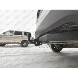 H.N22.A HALTY Фаркоп на Nissan AD Y12 2WD/4WD 2006-, Nissan NV150 2006-2021, Nissan Wingroad 2005-2018, Mazda Familia Van Y12 2007-2018, Mitsubishi Lancer Cargo 2008-2019 без подрезки бампера. Тип шара: A. Нагрузки