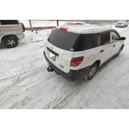 H.N22.A HALTY Фаркоп на Nissan AD Y12 2WD/4WD 2006-, Nissan NV150 2006-2021, Nissan Wingroad 2005-2018, Mazda Familia Van Y12 2007-2018, Mitsubishi Lancer Cargo 2008-2019 без подрезки бампера. Тип шара: A. Нагрузки