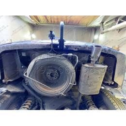 H.N27.A HALTY Фаркоп на Nissan Presage U30 1998-2003, Nissan Bassara 1999-2003. Требуется подрезка бампера. Тип шара: A. Нагрузки: 750/75 кг, масса фаркопа 16,1 кг