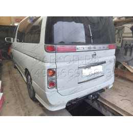 H.N25.A HALTY Фаркоп на Nissan Elgrand E51 2WD/4WD, кроме авто с обвесом 2002-2010 без подрезки бампера. Тип шара: A. Нагрузки: 750/75 кг, масса фаркопа 16,6 кг