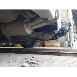 H.N25.A HALTY Фаркоп на Nissan Elgrand E51 2WD/4WD, кроме авто с обвесом 2002-2010 без подрезки бампера. Тип шара: A. Нагрузки: 750/75 кг, масса фаркопа 16,6 кг