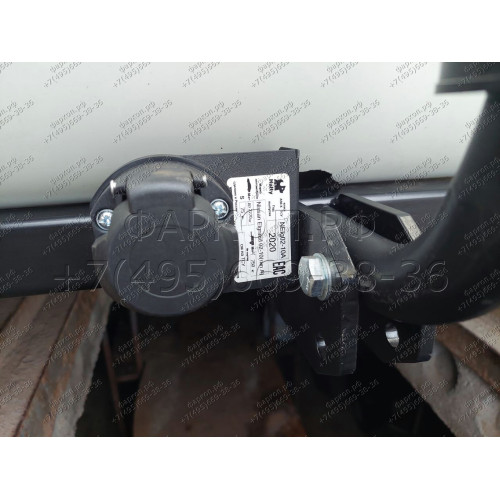 H.N25.A HALTY Фаркоп на Nissan Elgrand E51 2WD/4WD, кроме авто с обвесом 2002-2010 без подрезки бампера. Тип шара: A. Нагрузки: 750/75 кг, масса фаркопа 16,6 кг