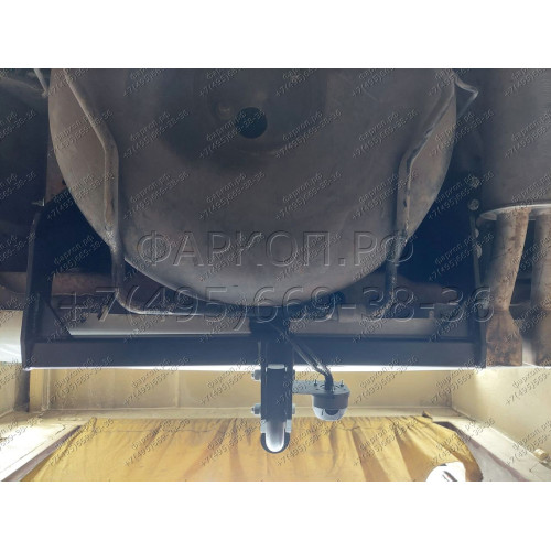 H.N25.A HALTY Фаркоп на Nissan Elgrand E51 2WD/4WD, кроме авто с обвесом 2002-2010 без подрезки бампера. Тип шара: A. Нагрузки: 750/75 кг, масса фаркопа 16,6 кг