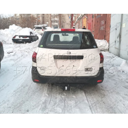 H.N22.A HALTY Фаркоп на Nissan AD Y12 2WD/4WD 2006-, Nissan NV150 2006-2021, Nissan Wingroad 2005-2018, Mazda Familia Van Y12 2007-2018, Mitsubishi Lancer Cargo 2008-2019 без подрезки бампера. Тип шара: A. Нагрузки