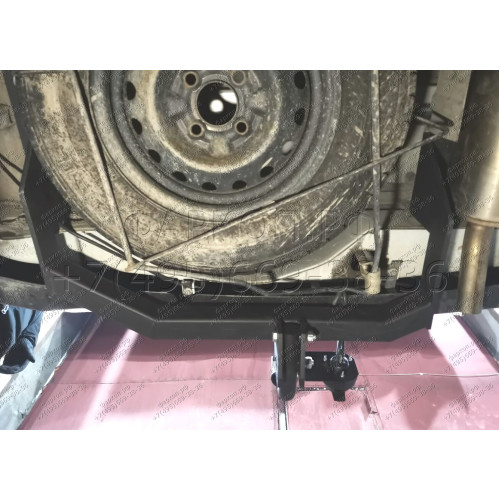 H.N22.A HALTY Фаркоп на Nissan AD Y12 2WD/4WD 2006-, Nissan NV150 2006-2021, Nissan Wingroad 2005-2018, Mazda Familia Van Y12 2007-2018, Mitsubishi Lancer Cargo 2008-2019 без подрезки бампера. Тип шара: A. Нагрузки: 750/75 кг, масса фаркопа 15,6 кг
