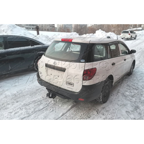 H.N22.A HALTY Фаркоп на Nissan AD Y12 2WD/4WD 2006-, Nissan NV150 2006-2021, Nissan Wingroad 2005-2018, Mazda Familia Van Y12 2007-2018, Mitsubishi Lancer Cargo 2008-2019 без подрезки бампера. Тип шара: A. Нагрузки: 750/75 кг, масса фаркопа 15,6 кг