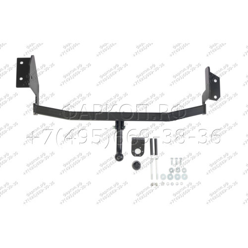 H.N27.A HALTY Фаркоп на Nissan Presage U30 1998-2003, Nissan Bassara 1999-2003. Требуется подрезка бампера. Тип шара: A. Нагрузки: 750/75 кг, масса фаркопа 16,1 кг