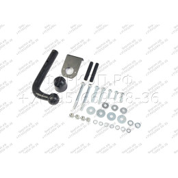 H.N27.A HALTY Фаркоп на Nissan Presage U30 1998-2003, Nissan Bassara 1999-2003. Требуется подрезка бампера. Тип шара: A. Нагрузки: 750/75 кг, масса фаркопа 16,1 кг