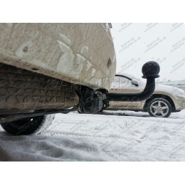 H.N27.A HALTY Фаркоп на Nissan Presage U30 1998-2003, Nissan Bassara 1999-2003. Требуется подрезка бампера. Тип шара: A. Нагрузки: 750/75 кг, масса фаркопа 16,1 кг
