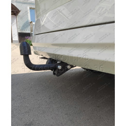 H.N29.A HALTY Фаркоп на Nissan Serena C25 2WD/4WD комплектация Highway Star 2005-2010. Требуется подрезка бампера. Тип шара: A. Нагрузки: 750/75 кг, масса фаркопа 15,5 кг