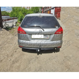 H.N34.A HALTY Фаркоп на Nissan Wingroad Y11 2WD/4WD 1999-2005 без подрезки бампера. Тип шара: A. Нагрузки: 750/75 кг, масса фаркопа 45001 кг