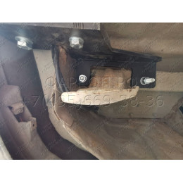 H.N34.A HALTY Фаркоп на Nissan Wingroad Y11 2WD/4WD 1999-2005 без подрезки бампера. Тип шара: A. Нагрузки: 750/75 кг, масса фаркопа 45001 кг