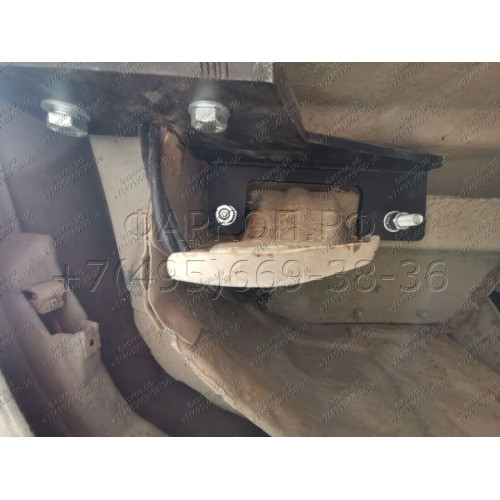 H.N34.A HALTY Фаркоп на Nissan Wingroad Y11 2WD/4WD 1999-2005 без подрезки бампера. Тип шара: A. Нагрузки: 750/75 кг, масса фаркопа 45001 кг
