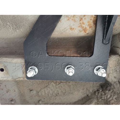 H.N34.A HALTY Фаркоп на Nissan Wingroad Y11 2WD/4WD 1999-2005 без подрезки бампера. Тип шара: A. Нагрузки: 750/75 кг, масса фаркопа 45001 кг