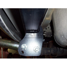O047C GALIA Полностью оцинкованный фаркоп на Opel Astra H хетчбек 3/5 дверей 2004-2009, номерной знак на заднем бампере. Тип шара: C (горизонтальный съемный).