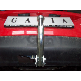 O058C GALIA Полностью оцинкованный фаркоп на Opel Astra J хетчбек 5 дверей 2009-2015. Подрозетник убирается за бампер. Тип шара: C (горизонтальный съемный). 