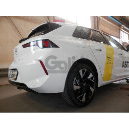 O075C GALIA Полностью оцинкованный фаркоп на Peugeot 308 SW хетчбек 5 дверей 2022-, Opel Astra L хетчбек 5 дверей 2022-. Тип шара: C (горизонтальный съемный). Невиди