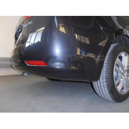 P044C GALIA Полностью оцинкованный фаркоп на Peugeot 508 универсал 2011-2019. Подрозетник убирается за бампер. Тип шара: C (горизонтальный съемный). Невиди