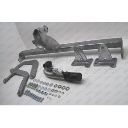 P044C GALIA Полностью оцинкованный фаркоп на Peugeot 508 универсал 2011-2019. Подрозетник убирается за бампер. Тип шара: C (горизонтальный съемный). Невиди
