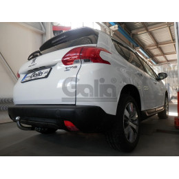 P045A GALIA Полностью оцинкованный фаркоп на Peugeot 2008 2013-2019. Тип шара: A. Установка без снятия и выреза бампера. Нагрузки: 1400/60 кг, масса фаркопа 16,01 к