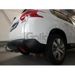 P045A GALIA Полностью оцинкованный фаркоп на Peugeot 2008 2013-2019. Тип шара: A. Установка без снятия и выреза бампера. Нагрузки: 1400/60 кг, масса фаркопа 16,01 к