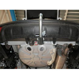 P045A GALIA Полностью оцинкованный фаркоп на Peugeot 2008 2013-2019. Тип шара: A. Установка без снятия и выреза бампера. Нагрузки: 1400/60 кг, масса фаркопа 16,01 к
