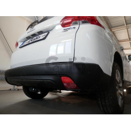 P045A GALIA Полностью оцинкованный фаркоп на Peugeot 2008 2013-2019. Тип шара: A. Установка без снятия и выреза бампера. Нагрузки: 1400/60 кг, масса фаркопа 16,01 к