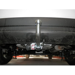 P045A GALIA Полностью оцинкованный фаркоп на Peugeot 2008 2013-2019. Тип шара: A. Установка без снятия и выреза бампера. Нагрузки: 1400/60 кг, масса фаркопа 16,01 к