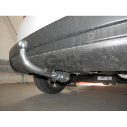 P045A GALIA Полностью оцинкованный фаркоп на Peugeot 2008 2013-2019. Тип шара: A. Установка без снятия и выреза бампера. Нагрузки: 1400/60 кг, масса фаркопа 16,01 к