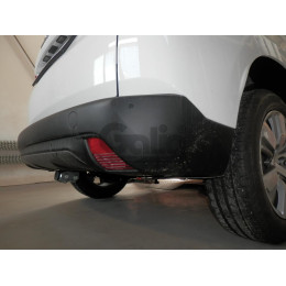 P045A GALIA Полностью оцинкованный фаркоп на Peugeot 2008 2013-2019. Тип шара: A. Установка без снятия и выреза бампера. Нагрузки: 1400/60 кг, масса фаркопа 16,01 к