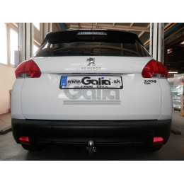 P045A GALIA Полностью оцинкованный фаркоп на Peugeot 2008 2013-2019. Тип шара: A. Установка без снятия и выреза бампера. Нагрузки: 1400/60 кг, масса фаркопа 16,01 к