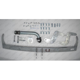 P045A GALIA Полностью оцинкованный фаркоп на Peugeot 2008 2013-2019. Тип шара: A. Установка без снятия и выреза бампера. Нагрузки: 1400/60 кг, масса фаркопа 16,01 к