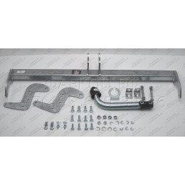 P045A GALIA Полностью оцинкованный фаркоп на Peugeot 2008 2013-2019. Тип шара: A. Установка без снятия и выреза бампера. Нагрузки: 1400/60 кг, масса фаркопа 16,01 к
