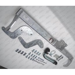 P045A GALIA Полностью оцинкованный фаркоп на Peugeot 2008 2013-2019. Тип шара: A. Установка без снятия и выреза бампера. Нагрузки: 1400/60 кг, масса фаркопа 16,01 к