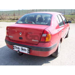 R083A GALIA Полностью оцинкованный фаркоп на Renault Symbol седан 2000-2008, 2008-2012. Тип шара: A. Установка без снятия и выреза бампера. Нагрузки: 1150/75 кг, масса