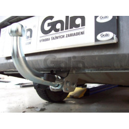 R083A GALIA Полностью оцинкованный фаркоп на Renault Symbol седан 2000-2008, 2008-2012. Тип шара: A. Установка без снятия и выреза бампера. Нагрузки: 1150/75 кг, масса