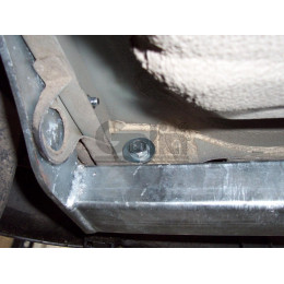 R083A GALIA Полностью оцинкованный фаркоп на Renault Symbol седан 2000-2008, 2008-2012. Тип шара: A. Установка без снятия и выреза бампера. Нагрузки: 1150/75 кг, масса