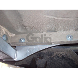 R083A GALIA Полностью оцинкованный фаркоп на Renault Symbol седан 2000-2008, 2008-2012. Тип шара: A. Установка без снятия и выреза бампера. Нагрузки: 1150/75 кг, масса