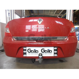 R083A GALIA Полностью оцинкованный фаркоп на Renault Symbol седан 2000-2008, 2008-2012. Тип шара: A. Установка без снятия и выреза бампера. Нагрузки: 1150/75 кг, масса