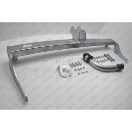 R083A GALIA Полностью оцинкованный фаркоп на Renault Symbol седан 2000-2008, 2008-2012. Тип шара: A. Установка без снятия и выреза бампера. Нагрузки: 1150/75 кг, масса