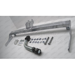 R083A GALIA Полностью оцинкованный фаркоп на Renault Symbol седан 2000-2008, 2008-2012. Тип шара: A. Установка без снятия и выреза бампера. Нагрузки: 1150/75 кг, масса