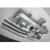 R101A GALIA Полностью оцинкованный фаркоп на Land Rover Range Rover Sport 2013-2022. Тип шара: A. Невидимый вырез бампера. Нагрузки: 3500/200 кг, масса фаркопа 22,52 кг