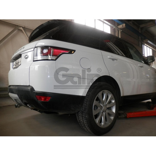 R101A GALIA Полностью оцинкованный фаркоп на Land Rover Range Rover Sport 2013-2022. Тип шара: A. Невидимый вырез бампера. Нагрузки: 3500/200 кг, масса фаркопа 22,52 кг