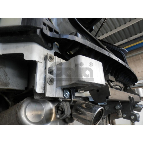 R101A GALIA Полностью оцинкованный фаркоп на Land Rover Range Rover Sport 2013-2022. Тип шара: A. Невидимый вырез бампера. Нагрузки: 3500/200 кг, масса фаркопа 22,52 кг