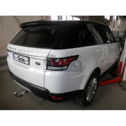 R101A GALIA Полностью оцинкованный фаркоп на Land Rover Range Rover Sport 2013-2022. Тип шара: A. Невидимый вырез бампера. Нагрузки: 3500/200 кг, масса фаркопа 22,52 кг