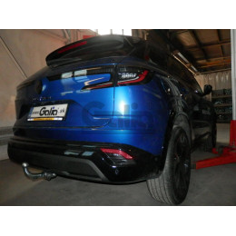 R109C GALIA Полностью оцинкованный фаркоп на Renault Austral Mild Hybrid 2022-. Подрозетник убирается за бампер. Тип шара: C (горизонтальный съемный). Установка 