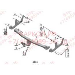 RN 06 AVTOS Фаркоп на Renault Sandero 2009-2014, Dacia Sandero 2009-2013. Необходима подрезка бампера. Тип шара: A. Нагрузки: 1000/75 кг, масса фаркопа 18 кг (без электрики в к