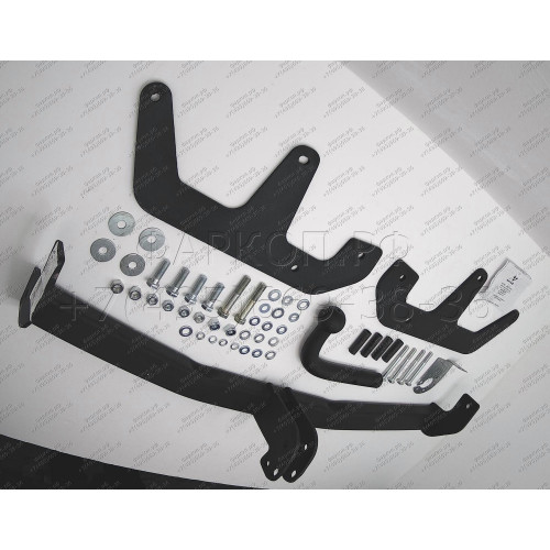 RN 06 AVTOS Фаркоп на Renault Sandero 2009-2014, Dacia Sandero 2009-2013. Необходима подрезка бампера. Тип шара: A. Нагрузки: 1000/75 кг, масса фаркопа 18 кг (без электрики в комплекте)
